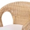 Bali & Pari Abbey Modern Bohemian Natural Rattan Dining Chair 248-14054-ZORO - alternate 10