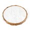 Homeroots 15" Brown And White Marble And Solid Wood Round Cheese Board 574112 - alternate 12