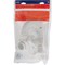 Do It Best 1-1/2'' or 1-1/4'' x 1-1/2'' Flexible White Plastic J-Bend Extendable to 9-1/2'' DIB21255 - alternate 3