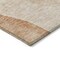 Homeroots 10' X 14' Terra Cotta Orange And Copper Abstract Washable Indoor Outdoor Area Rug 582049 - alternate 7