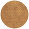 Homeroots 8' Copper And Ivory Round Geometric Washable Indoor Outdoor Area Rug 614067 - alternate 1
