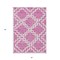 Homeroots 5' X 8' Blush And Ivory Geometric Washable Indoor Outdoor Area Rug 593751 - alternate 9