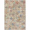 Homeroots 10' X 14' Terra Cotta Beige And Teal Blue Geometric Washable Indoor Outdoor Area Rug 603286 - alternate 7