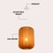 Jonathan Y Aurelia 13.75" 1-Light Scandinavian Japandi Adjustable Lantern Metal w/Ribbed Cocoon Capsule Shade L JYL4207D - alternate 11