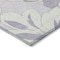 Homeroots 5' X 8' Lavender Lilac And Ivory Floral Washable Indoor Outdoor Area Rug 589549 - alternate 5