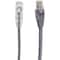 Black Box Slim-Net Cat6A 28-Awg 500-Mhz Stranded Ethernet Patch Cable - C6APC28-GY-05 - alternate 3
