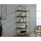 Sauder International Lux Bookcase Satin Gold 421434 - alternate 1