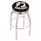 Holland Bar Stool Co 30" Chrome POW/MIA Swivel Bar Stool, Accent Ring L8C3C30POWMIA - alternate 1