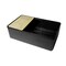 Alfi Brand Black Matte Workstation 33''X20'' Single Bowl Step Rim Fireclay Farm Sink W/ Accessories ABFS3320S-BM - alternate 7