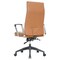 Leisuremod Hilton High-Back Leather Office Chair, Light Brown HO20LBRL - alternate 10