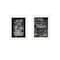 Homeroots Set Of Two Vintage Flowers in Bloom White Framed Print Wall Art, 2PK 407967 - alternate 1
