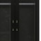 Homeroots 71" Black Wood Two Door Two Drawer Combo Dresser 617972 - alternate 14