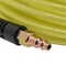 Interstate Pneumatics 3/8 in x 25 ft Rhino PolyFlex Yellow Polyurethane Hose WP 200 PSISolid Fitting with Coupler & Plug HU56-025H44BS - alternate 6