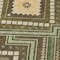 Homeroots 9' X 12' Olive Green Gray And Ivory Tribal Washable Indoor Outdoor Area Rug 598146 - alternate 9
