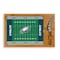 Picnic Time Family Of Brands NFL Philadelphia Eagles - Football Field - Icon Glass Top Cutting Board & Knife Set 910-00-505-244-2 - alternate 3