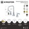 Kingston Brass Widespread Bathroom Faucet with Brass Pop-Up, Brushed Brass FSC8933KPS - alternate 6