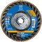 Pferd 4-1/2'' x 5/8-11 Thd. POLIFAN Flap Disc - Z PSF TRIM STEELOX, Zirconia, 60 Grit, Flat 68159 - alternate 5