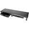 Eaton Tripp Lite Series Extra-Wide Dual-Monitor Riser with Storage Drawers, 39 x 11 in., Black, TAA MR4011DTAA - alternate 2