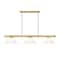 Z-Lite Vanguard Rubbed Brass 3 Light Billiard 3050-3RB-AMO14 - alternate 8