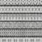 Homeroots 5' X 8' Gray Charcoal And Silver Quatrefoil Washable Indoor Outdoor Area Rug 583223 - alternate 7