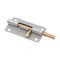 Prime-Line Door and Gate, Slide Barrel Bolt Latch 4 inch with Screws, Galvanized with Brass Bolt and Knob U 117573 - alternate 7