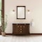 James Martin Vanities Kinnsden 48" Single Vanity, Sable Oak w/ 3 CM Carrara Marble Top D680-V48-SBK-3CAR - alternate 10
