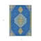 Homeroots 5' X 8' Denim Blue Red And Green Oriental Washable Indoor Outdoor Area Rug 598401 - alternate 9