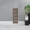 Homeroots 12" Light Gray Wood Freestanding Single Door Bathroom Vanity And Medicine Cabinet 543586 - alternate 4