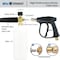 Blu Shield Heavy-Duty Metal Brass Foam Cannon High Pressure Snow Foam Gun for Car Wash & Detailing PWA043 - alternate 1