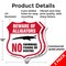 Signmission Alligator Warning Shield Sign Beware Of, 12 inch X 12 inch, Plastic Sign, 2PK SHI-P-2PACK-12-358 - alternate 6