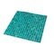 Apollo Tile Skosh 11.6in x 11.6in Glossy Cerulean Green Glass Mosaic Wall and Floor Tile 18.69 sqft/case, 20PK APLNB88GN435A - alternate 7