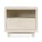 Homeroots 24" Distressed Sand One Drawer Solid Wood Nightstand 549965 - alternate 8