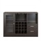 Homeroots 47in Espresso Solid Wood Frame With Five Shelves And Two Drawers 374285 - alternate 5