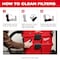 Milwaukee Tool Filter Cleaner, 14 3/8 in L 0991-20 - alternate 10
