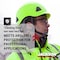 Jackson Safety Climbing Inspired Hard Hat, HDPE, 6 Point Rapid Dial, Hi-Viz Green 20906 - alternate 4