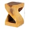 Bali & Pari Rapha Hand-carved Suar Wood Side Table 259-14285-ZORO - alternate 9