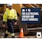 Oberon Hi-Vis 100% FR/Arc-Rated Heavyweight 12 oz Hoodie, Pullover, Black Bottom, Hi-Vis Yellow, 3XL ZFC106-3XL - alternate 8