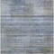 Homeroots 9' X 12' Denim Blue And Sky Blue Striped Washable Indoor Outdoor Area Rug 588050 - alternate 7