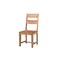 Homeroots Set of Two Brown Solid Wood Ladder Back Dining Side Chairs 565290 - alternate 9