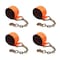 Mytee Products 4in x 30ft Winch Strap w/ Chain Anchor - 6,670 WLL, High Abrasion, Yellow, 4PK WS430ACx4 - alternate 19