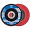Pferd 4-1/2'' x 7/8'' A.H. POLIFAN Flap Disc - CO-FREEZE SG INOX, Ceramic oxide, 50 Grit, Flat 60805 - alternate 1