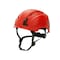 Ge Safety Helmet, Vented, Red GH400R - alternate 1
