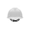 Msa Safety V-Gard Slotted Cap, Staz-On Suspension, Type I, Class E, White 463942 - alternate 4