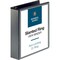 Business Source Ring Binder, Black, Clear Sleeve BSN28448 - alternate 1
