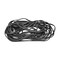 Auveco 3/8in Half Round Sponge Rubber, 50PK 4737 - alternate 3