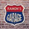 Signmission Ramon's Garage, 18 Inch X 18 Inch, Plastic Sign SHI-P-18-383-RAMON - alternate 6