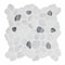 Msi Black And White Pebbles 11.42 In. X 11.42 In. Marble Mesh-Mounted Mosaic Tile, 10PK ZOR-MD-0102 - alternate 8