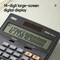 Deli Metal Desktop Calculator, Tax, 150-Step Check, Solar/Battery, Dark Grey, 10PK E39264 - alternate 3