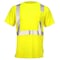 Dome75 Hi-Vis Short Sleeve Shirt, ANSI/ISEA 107-2020 Class 2, Type R, 100% Polyester Birds-Eye Mesh DSS1421 - alternate 6
