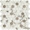 Daltile Uptown Glass 1in Hexagon Mosaic, 16.92 SQFT Per Carton, 18PK UP281HEXMS1P - alternate 1